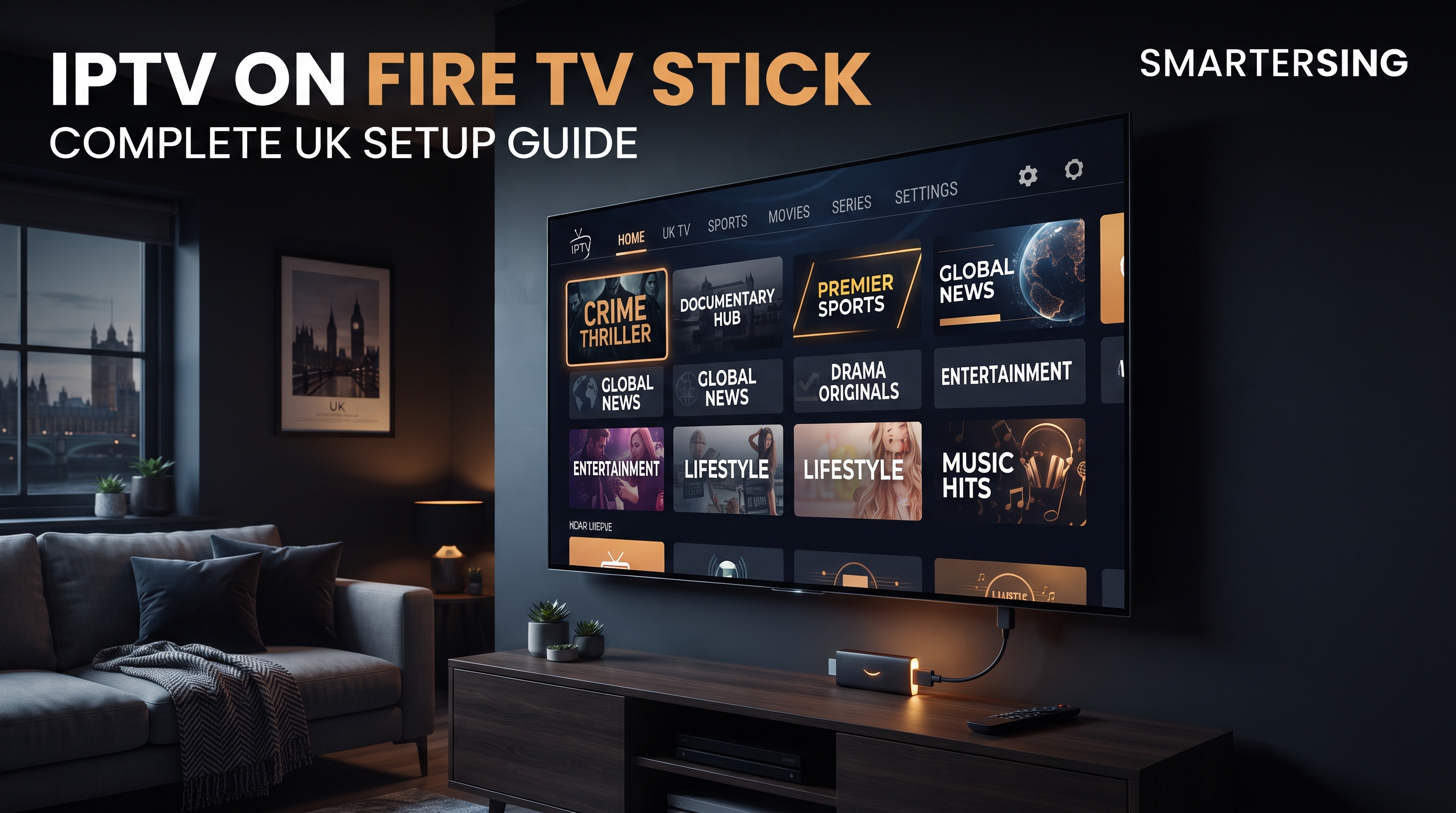IPTV on Fire TV Stick