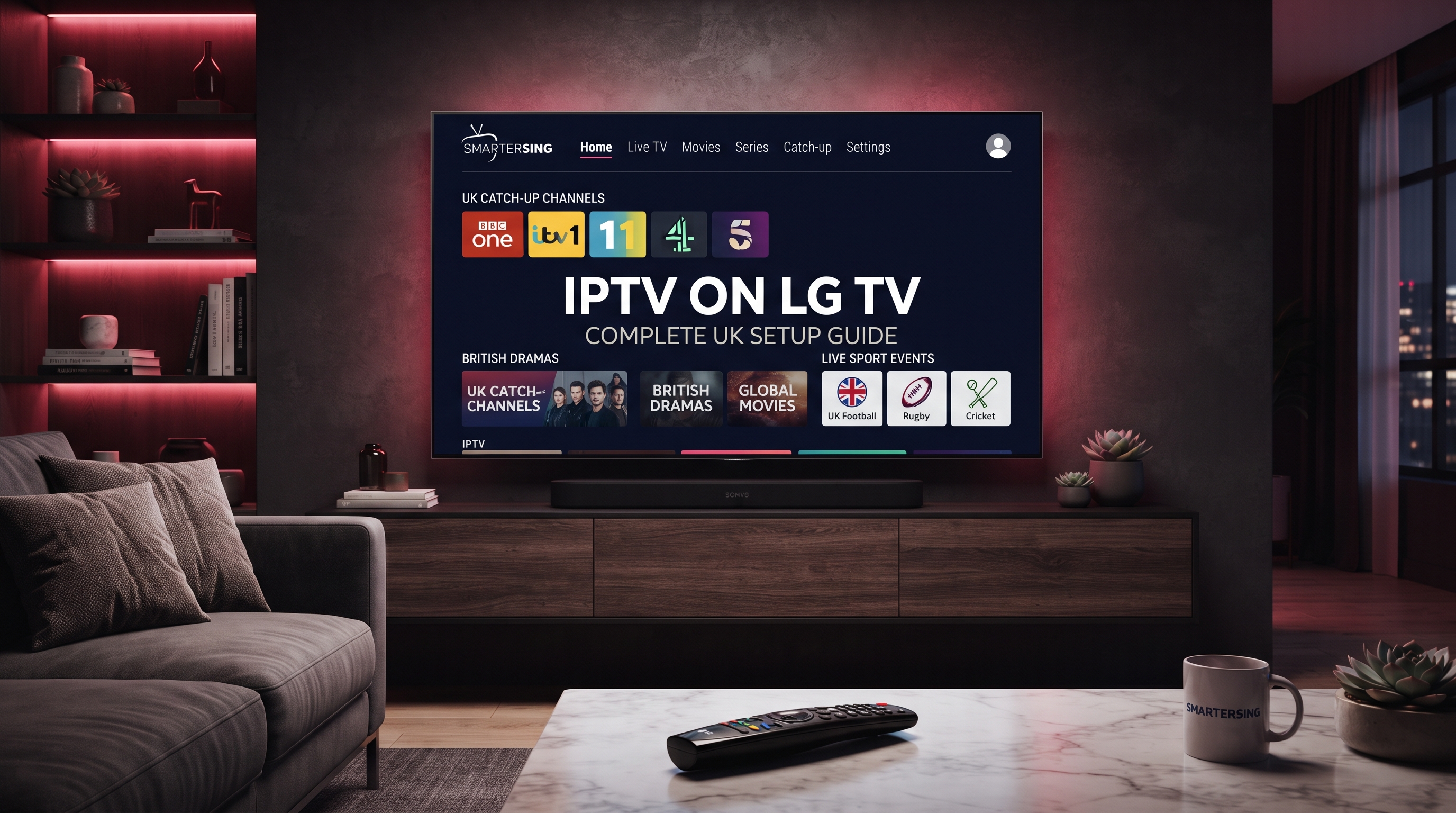IPTV on LG Smart TV